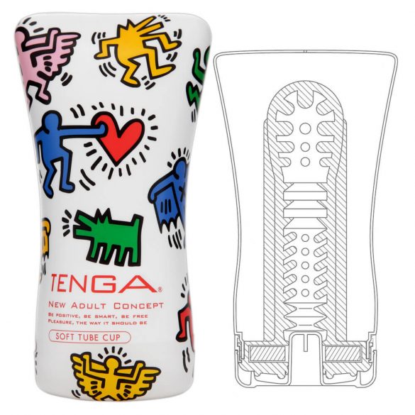 TENGA Keith Haring - Soft Tube 