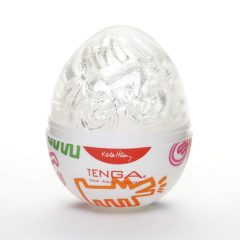 TENGA Egg Keith Haring Street - masturbējošā ola (1 gab.)