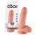 King Cock 7 sēklinieks dildo (18 cm) - dabīgs 