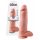 King Cock 12 ar oliem lielais dildo (30 cm) - dabīgs 