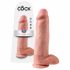 King Cock 12 ar oliem lielais dildo (30 cm) - dabīgs 