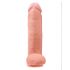 King Cock 12 ar oliem lielais dildo (30 cm) - dabīgs 