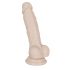 You2Toys - Silikona piesūceknis dildo - vidēja izmēra (dabīgs) 