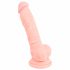 Medical - medicīniskā silikona dildo (18 cm) - dabīga 