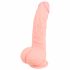 Medical - medicīniskais silikona dildo (20cm) - dabīgs 