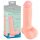 Medical - taisns medicīniskais silikona dildo (20cm) - dabīgs 