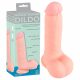 Medical - taisns medicīniskais silikona dildo (20cm) - dabīgs 