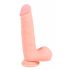 Medical - taisns medicīniskais silikona dildo (20cm) - dabīgs 