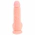 Medical - taisns medicīniskais silikona dildo (20cm) - dabīgs 