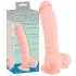 Medicīniskais - medicīniskais silikona dildo (24 cm) - dabisks 