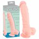 Medicīniskais - medicīniskais silikona dildo (24 cm) - dabisks 