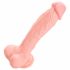 Medicīniskais - medicīniskais silikona dildo (24 cm) - dabisks 