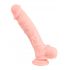 Medicīniskais - medicīniskais silikona dildo (24 cm) - dabisks 