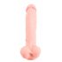 Medicīniskais - medicīniskais silikona dildo (24 cm) - dabisks 