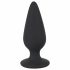 Melns samts Heavy - 40g anālais dildo (melns) 