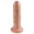 King Cock 6 - reālistisks dildo (15 cm) - dabīga krāsa