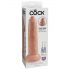 King Cock 9 – reālistisks dildo (23 cm) – naturāls