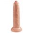 King Cock 9 – reālistisks dildo (23 cm) – naturāls