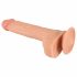 realistixxx - ar piesūcekni reālistisks dildo (22 cm) - dabīgs 