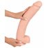 realistixxx Giant 3XL - dzīvības izmēra dildo (42cm) - dabīgs 