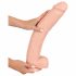 realistixxx Giant 3XL - dzīvības izmēra dildo (42cm) - dabīgs 