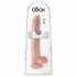 King Cock 14 sēklinieks liels dildo (35cm) - dabīgs 