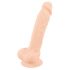 Silexd 7 - piesūcēja dildo - 17,5 cm (dabīgs) 