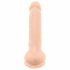 Silexd 7 - piesūcēja dildo - 17,5 cm (dabīgs) 