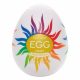 TENGA Egg Shiny Pride - masturbācijas ola (1gab) 