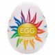 TENGA Egg Shiny Pride - masturbācijas ola (1gab) 