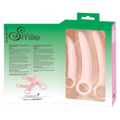   SMILE - Vaginālās Trenažieris - dildo komplekts - rozā (3 gab.)