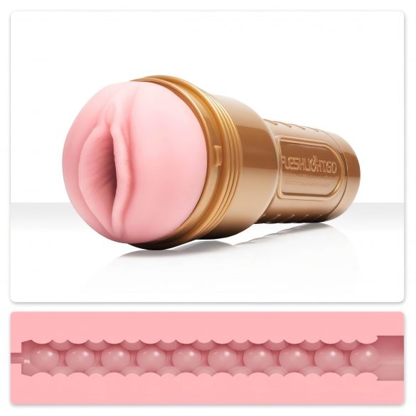 Fleshlight GO Stamina Training Unit Lady - kompakta maksts (rozā) 