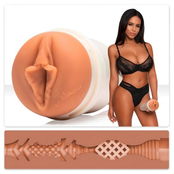 Fleshlight Autumn Falls Cream - dzīvībasveidīga vagīna (dabīga) 