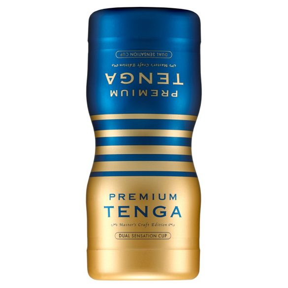 TENGA Premium Dual Sensation - vienreizējās lietošanas masturbators 