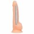 Naked Addiction 8 - piesūceknis, reālistisks dildo (20cm) 