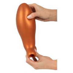 Lettonian: Anos - large anal dildo (orange)