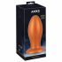 ANOS - liels anālais dildo (oranžs) 