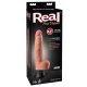 Real Feel Deluxe No.6 - realistisks, sēklinieks vibrators (dabīgs) 