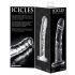 "Icicles No. 62 - stikla dildo ar dzimumlocekļa formu (caurspīdīgs)"