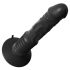 Analfantasy Dildo Jaudas - uzlādējams anālais vibrators (melns) 