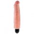 King Cock 7 Stiffy - ūdensizturīgs, dabīgs vibrators (18cm) - dabīgs 