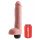 King Cock 11 - dabiskas izskata šļācoša dildo (28cm) - dabisks 