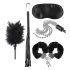 Fetish Teaser Set - Beginner BDSM Kit - 5pcs (Black) 