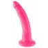 Dillio 7 - piesūcekņa pamatne, reālistisks dildo (18 cm) - rozā