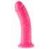 Dillio 8 - pieguļošs, reālistisks dildo (20cm) - rozā 