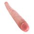 King Cock 16 Tapered - reālistisks dubultais dildo (41cm) - dabīgs 