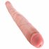 Karaliskais loceklis 16 Tapered - reālistisks dubultais dildo (41 cm) - dabīgs