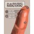 King Cock Elite 6 - piesūceknis, reālistisks dildo (15 cm) - tumšs 