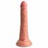 King Cock Elite 7 - piesūceknis, reālistisks dildo (18cm) - dabīgs 