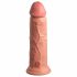 King Cock Elite 8 - piesūceknis, reālistisks dildo (20cm) - dabīgs 